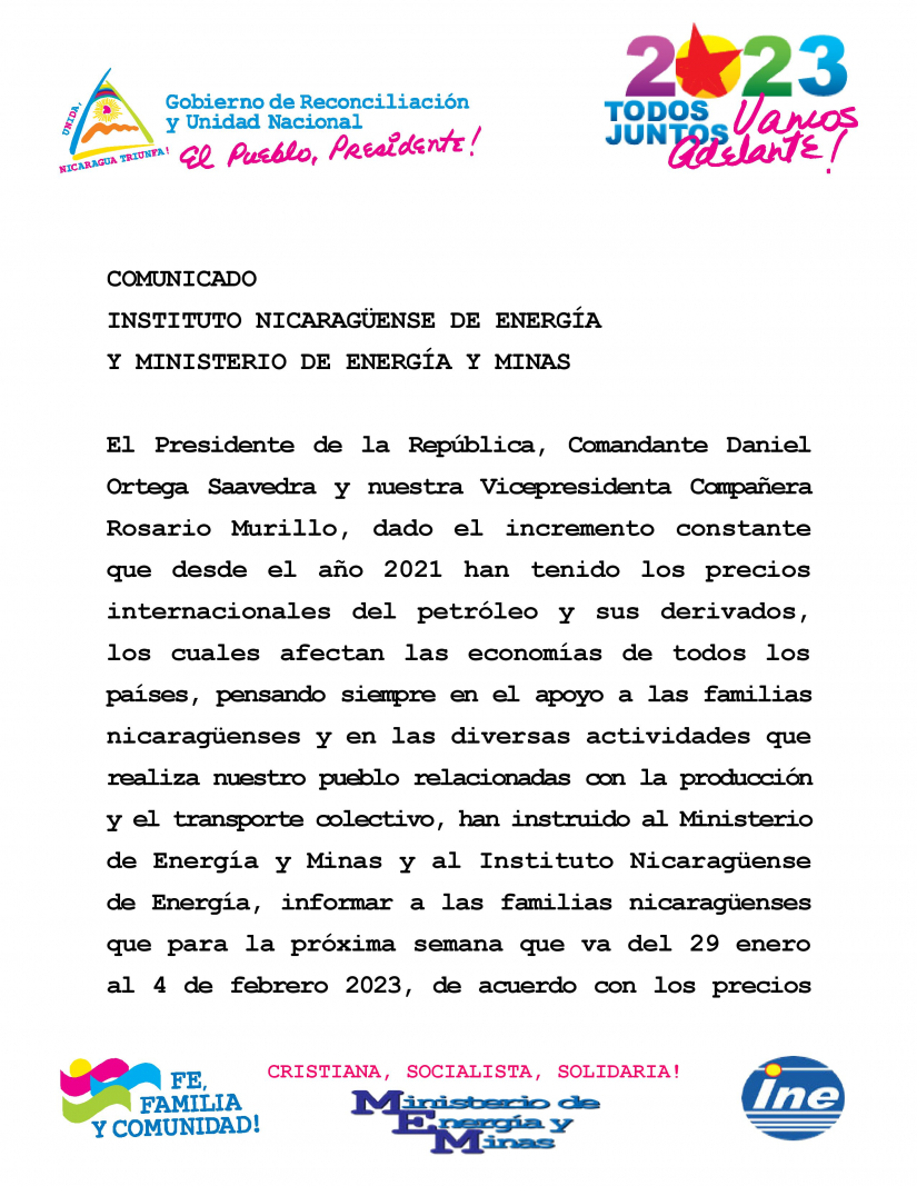 comunicado